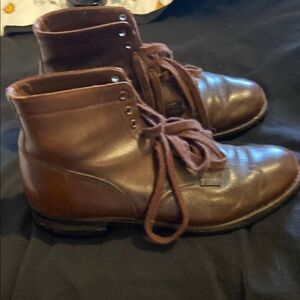 Classic Brown Leather Men's Boots